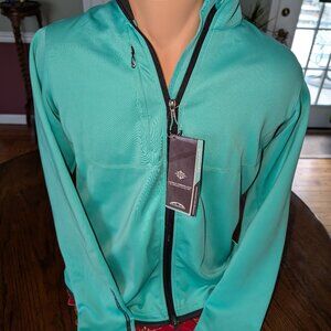 New Sun Mountain Ladies Full Center Zip Golf Outerware